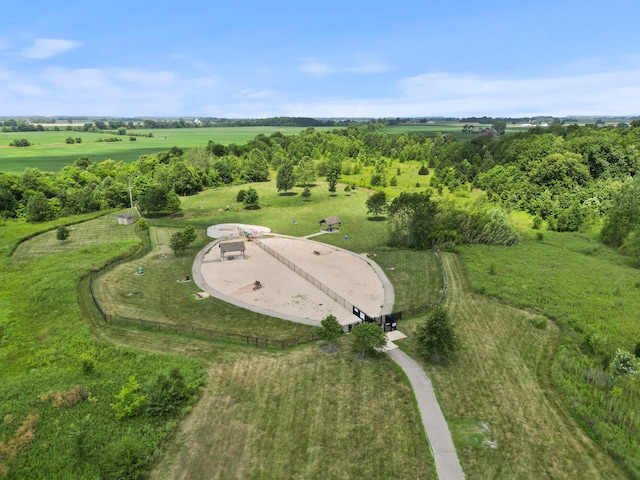 5466 Bull Creek Dr Unit 101, Dublin, OH 43016 - aerial view of property and surrounding area with rural landscape