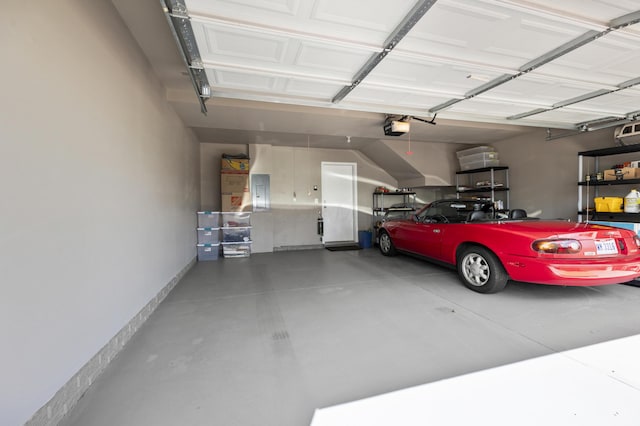 5466 Bull Creek Dr Unit 101, Dublin, OH 43016 - garage with a garage door opener