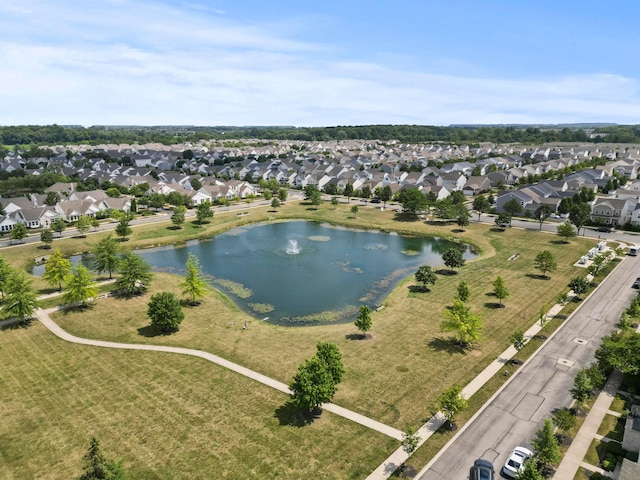 5466 Bull Creek Dr Unit 101, Dublin, OH 43016 - aerial overview of property's location featuring nearby suburban area and a large body of water