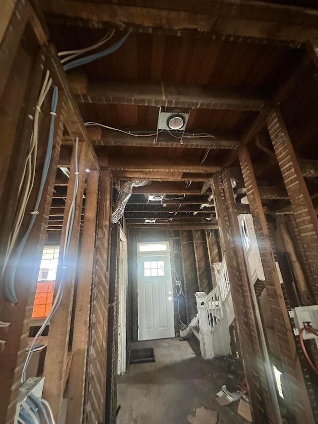 701 S 22nd St, Columbus, OH 43205 - view of unfinished attic
