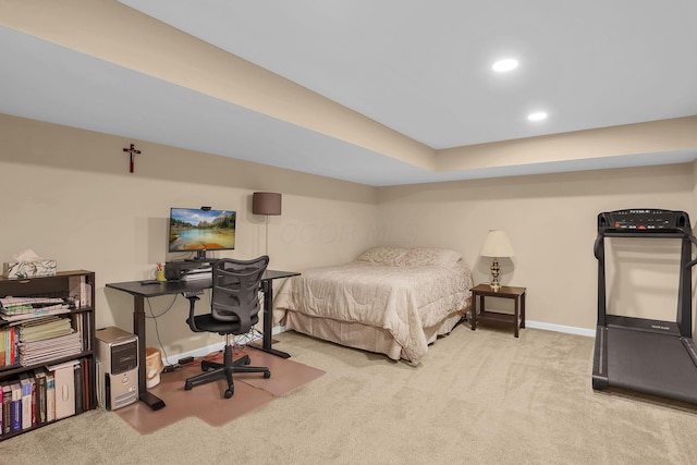 8512 Squad Dr, Galloway, OH 43119 - bedroom with carpet floors and recessed lighting