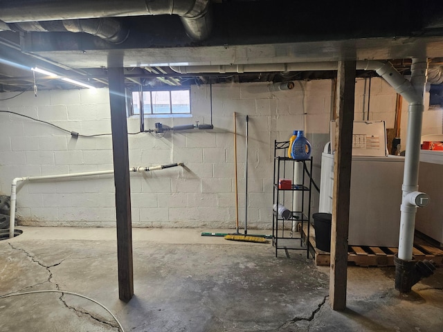112 N George St, Lancaster, OH 43130 - view of basement