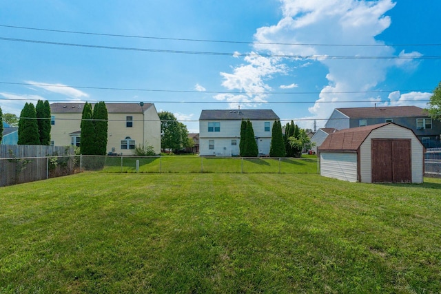 3709 Juniper St, Grove City, OH 43123 - fenced backyard with a storage shed