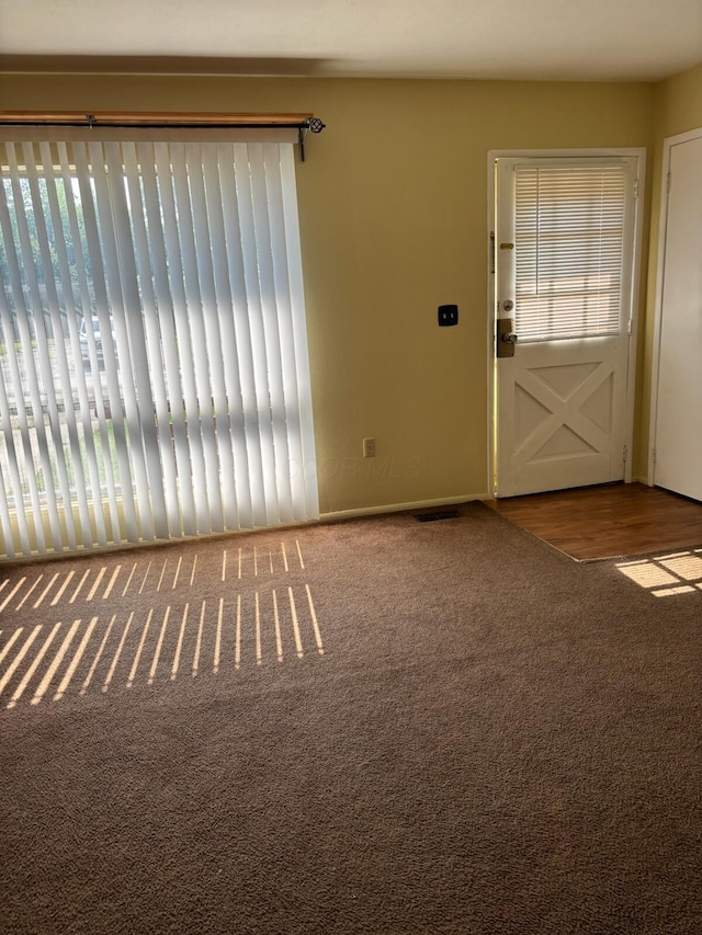 1115 Bermuda Dr, Marion, OH 43302 - entrance foyer with healthy amount of natural light and carpet