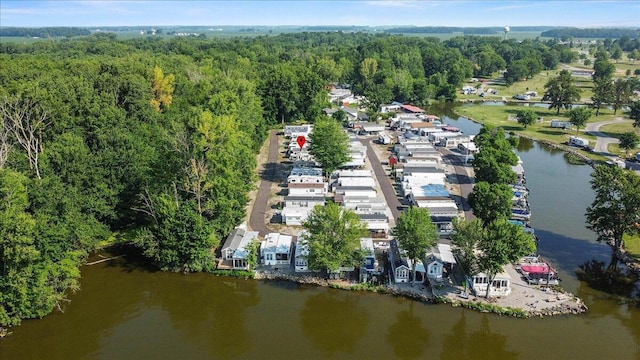 10950 Cherokee Dr Unit 59, Lakeview, OH 43331 - aerial view of a nearby body of water and a forest