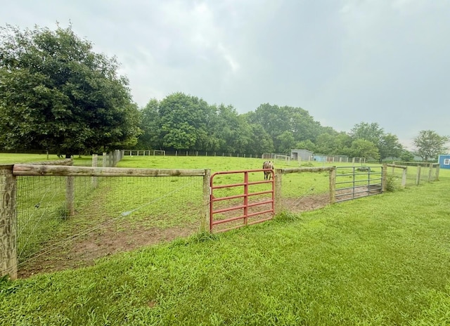 13944 Lafayette Rd, Utica, OH 43080 - view of yard featuring a gate and a rural view