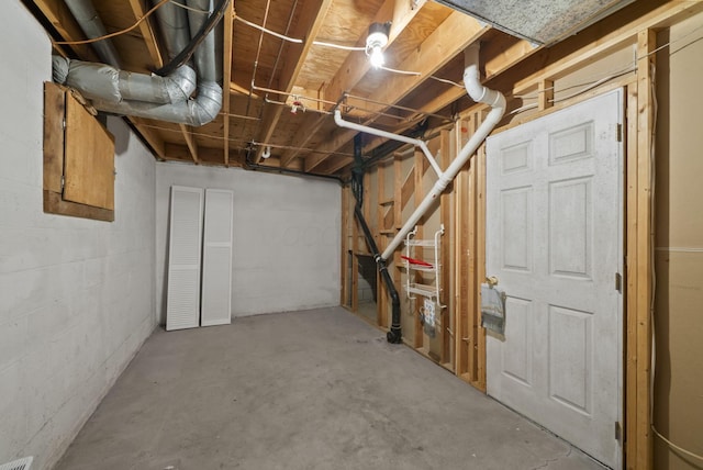 1280 Gemstone Sq W, Westerville, OH 43081 - view of unfinished below grade area