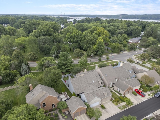 1280 Gemstone Sq W, Westerville, OH 43081 - aerial view of residential area with a large body of water