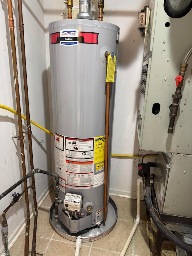 6282 Mcnaughten Place Ln Unit 39, Columbus, OH 43213 - utility room featuring water heater and heating unit