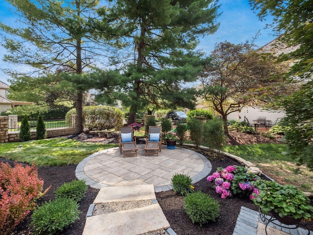 5767 Loch Maree Ct, Dublin, OH 43017 - view of yard with a patio area