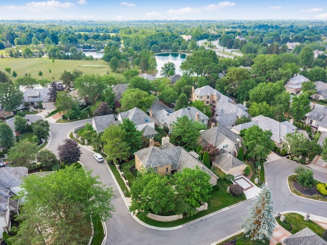 5767 Loch Maree Ct, Dublin, OH 43017 - aerial view of residential area with a nearby body of water