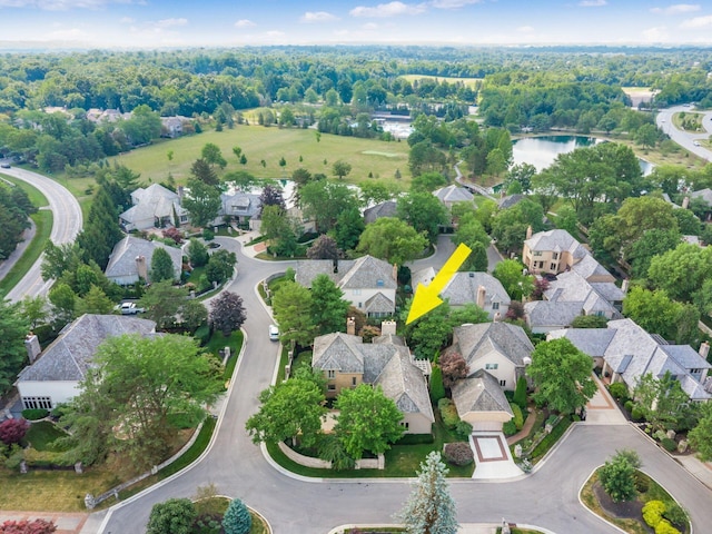 5767 Loch Maree Ct, Dublin, OH 43017 - aerial view of residential area featuring a large body of water