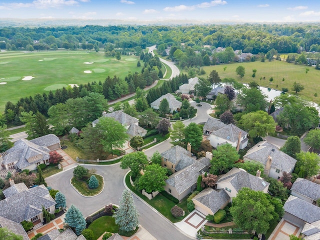 5767 Loch Maree Ct, Dublin, OH 43017 - aerial view of residential area with a golf club