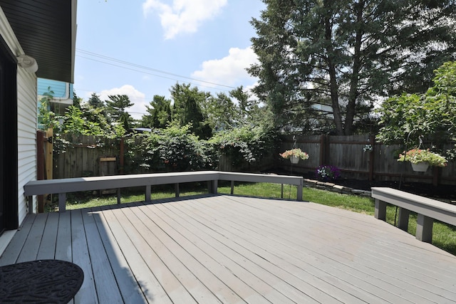 7617 Whitneyway Dr Unit 120, Columbus, OH 43085 - wooden terrace featuring a fenced backyard