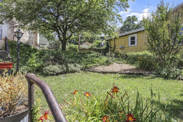131 E Chestnut St, Lancaster, OH 43130 - view of yard