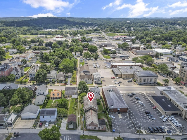 131 E Chestnut St, Lancaster, OH 43130 - drone / aerial view