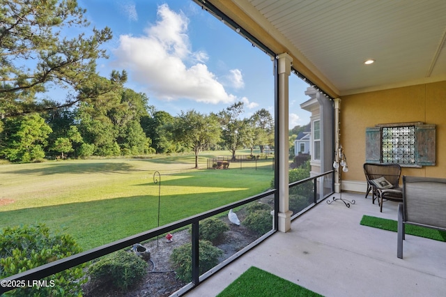 27 Normandy Ave, Bluffton, SC 29910 - sunroom / solarium featuring view of scattered trees
