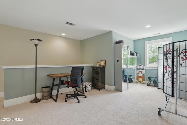 27 Normandy Ave, Bluffton, SC 29910 - office space with carpet, recessed lighting, and baseboards