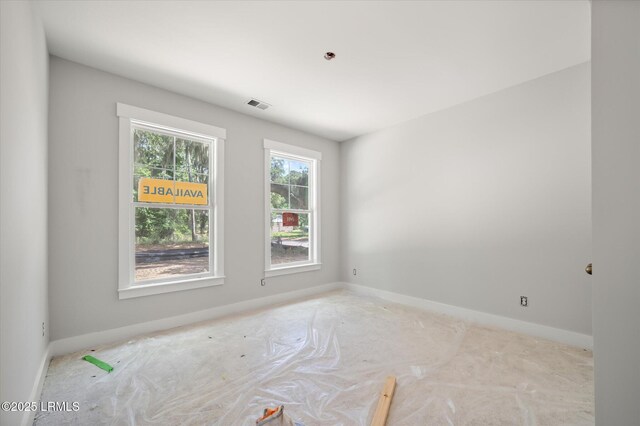 1 Alumni Rd, Beaufort, SC 29907 - empty room featuring baseboards and visible vents