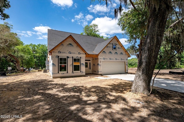 1 Alumni Rd, Beaufort, SC 29907 - property in mid-construction with concrete driveway and a shingled roof