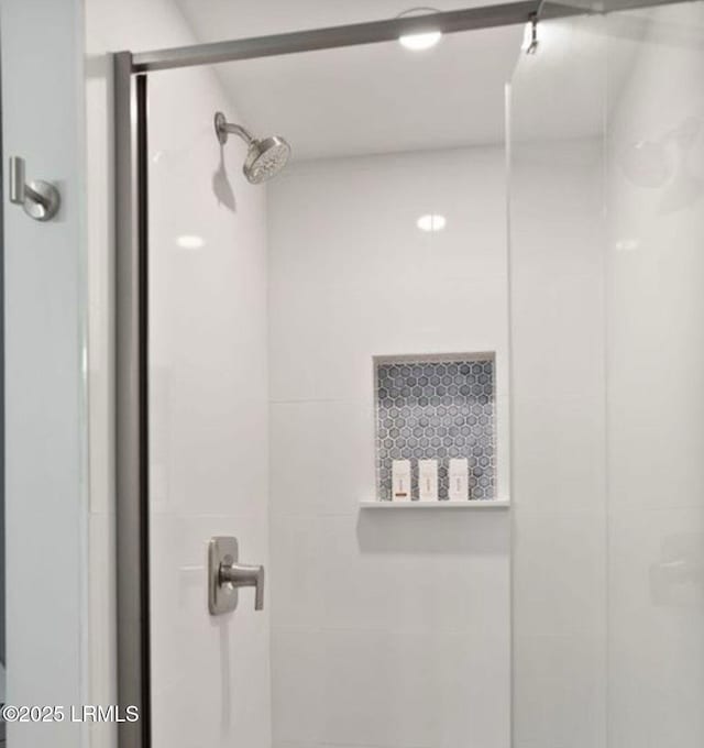 606 Carteret St Unit 2, Beaufort, SC 29902 - interior space with a stall shower