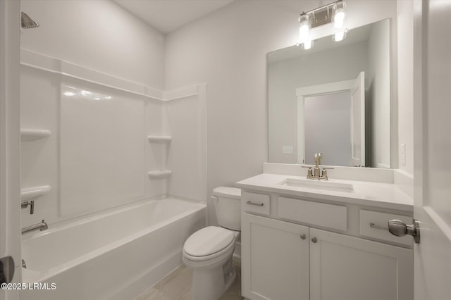 29 Fairfield Rd, Beaufort, SC 29907 - full bathroom with vanity, toilet, and shower / bath combination