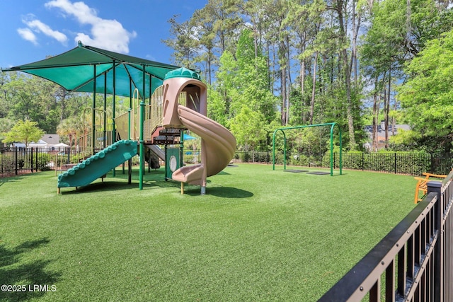 44 Richland Dr, Bluffton, SC 29910 - community jungle gym with fence and a lawn