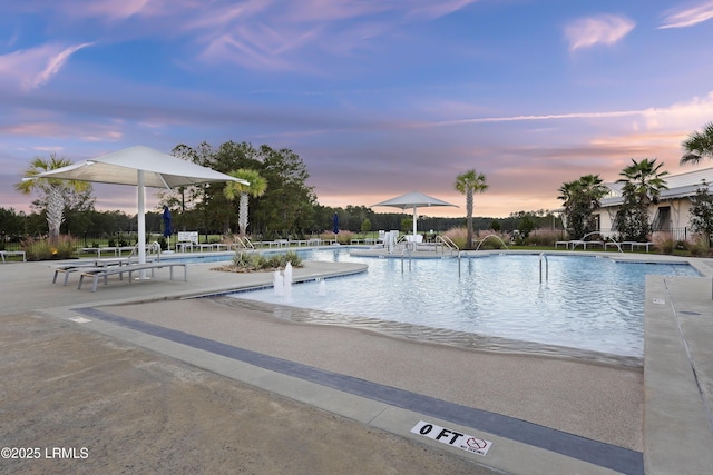 300 Persimmon Cir, Hardeeville, SC 29927 - community pool with a patio
