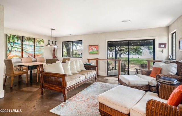 view of living room