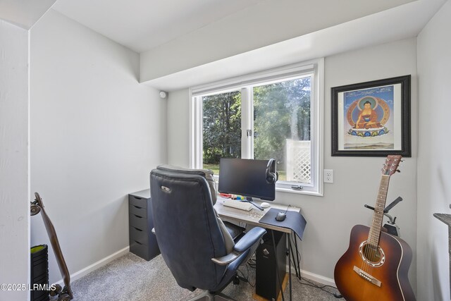 51 White Oaks Cir, Bluffton, SC 29910 - carpeted office space with baseboards