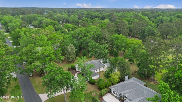 51 White Oaks Cir, Bluffton, SC 29910 - view of property location with a heavily wooded area