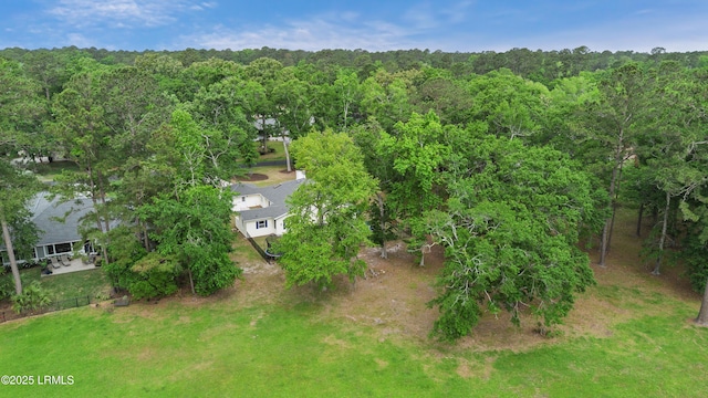 51 White Oaks Cir, Bluffton, SC 29910 - view from above of property with a forest