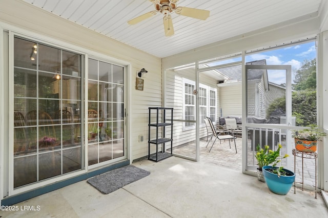 29 Wiregrass Way, Bluffton, SC 29910 - sunroom / solarium with ceiling fan