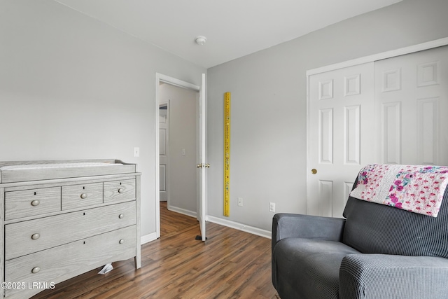 29 Wiregrass Way, Bluffton, SC 29910 - living area featuring dark wood-style floors and baseboards