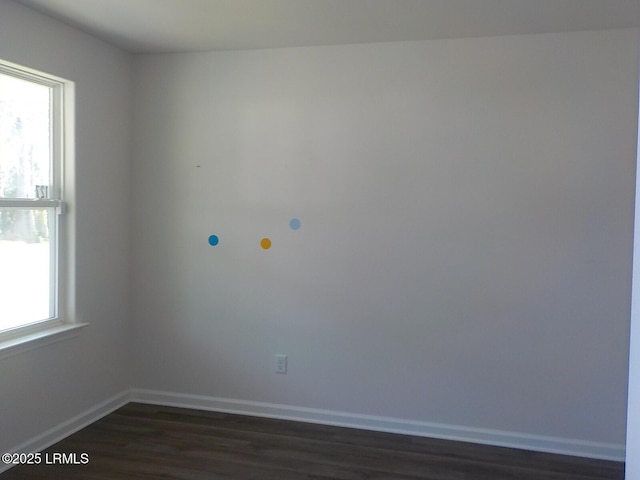 127 Teal Bluff Blvd, Seabrook, SC 29940 - unfurnished room featuring dark wood-style floors and baseboards