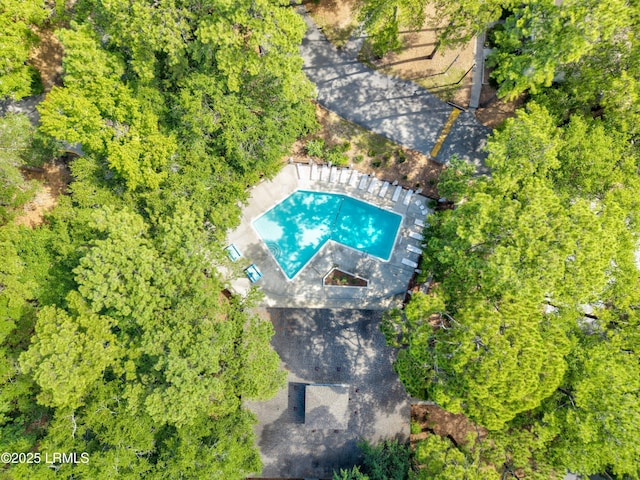 400 William Hilton Pkwy Unit 110, Hilton Head Island, SC 29926 - drone / aerial view of a pool