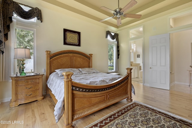 102 Lake Somerset Cir, Bluffton, SC 29909 - bedroom with light wood-type flooring and baseboards