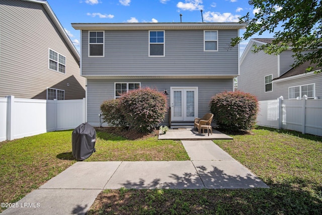 15 6th Ave, Bluffton, SC 29910 - back of property featuring french doors