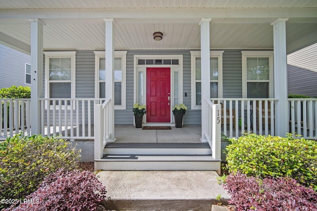 15 6th Ave, Bluffton, SC 29910 - doorway to property with a porch