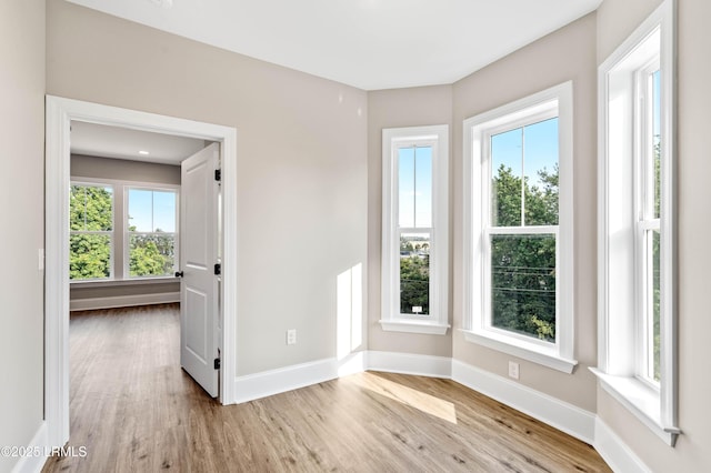 100 Battery Creek Club Dr, Beaufort, SC 29902 - unfurnished room with light wood-type flooring and baseboards