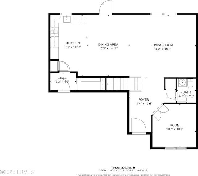 74 Keowee Ln, Beaufort, SC 29906 - view of home floor plan