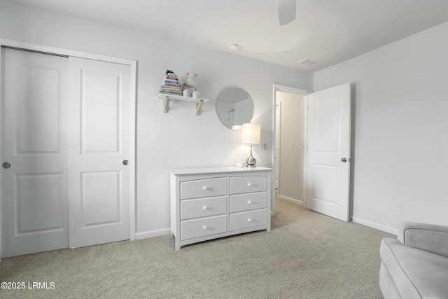 74 Keowee Ln, Beaufort, SC 29906 - living area featuring light colored carpet and a ceiling fan