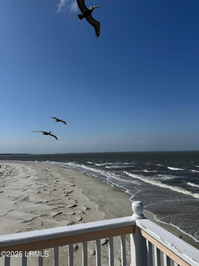 108 Harbor Dr N, Harbor Island, SC 29920 - water view featuring nearby beach