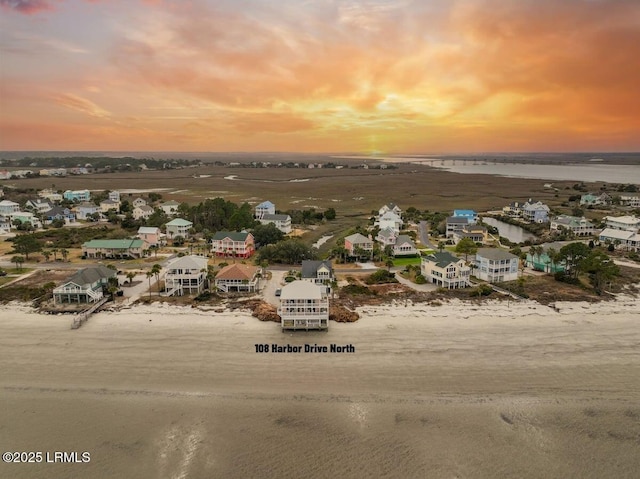 108 Harbor Dr N, Harbor Island, SC 29920 - drone / aerial view of expansive coastline