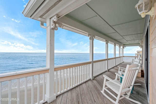 108 Harbor Dr N, Harbor Island, SC 29920 - deck with a water view
