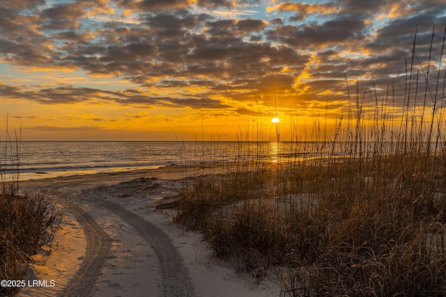 108 Harbor Dr N, Harbor Island, SC 29920 - water view featuring nearby beach