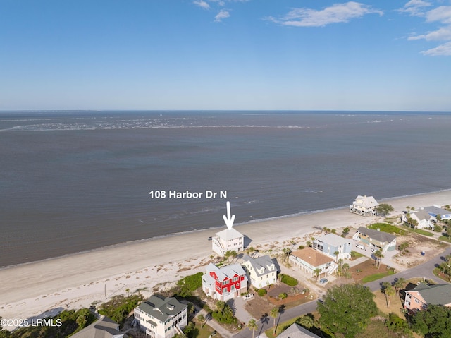 108 Harbor Dr N, Harbor Island, SC 29920 - aerial view of property's location with expansive coastline