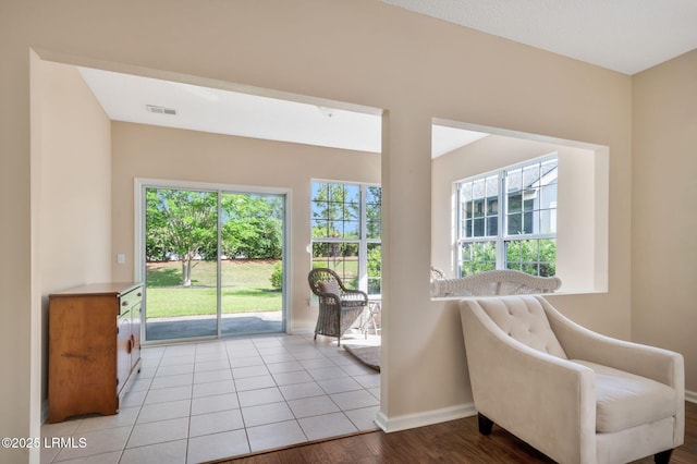 10 Cherry Ln, Okatie, SC 29909 - doorway featuring light wood finished floors, visible vents, and baseboards