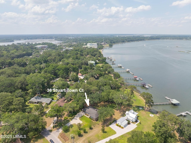 36 Stuart Town Ct, Beaufort, SC 29902 - drone / aerial view of a large body of water