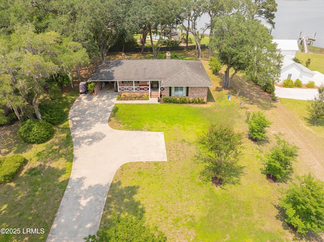 36 Stuart Town Ct, Beaufort, SC 29902 - view from above of property